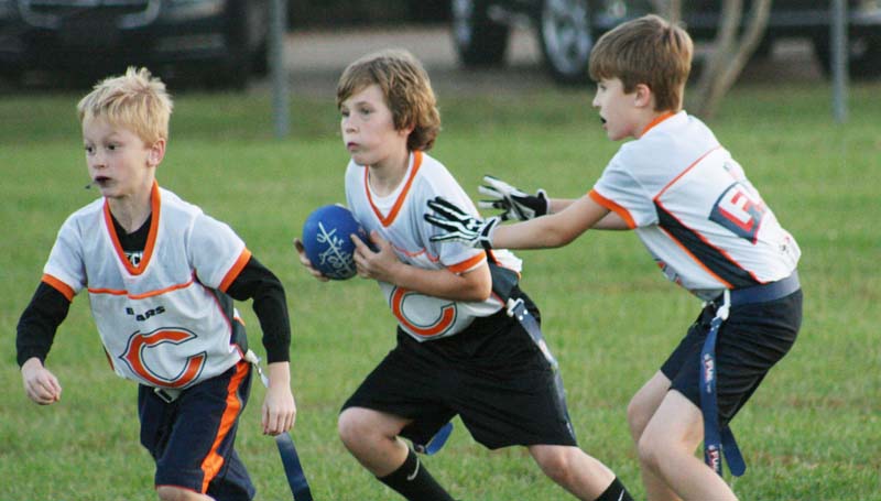 BRD Flag Football Action - Daily Leader