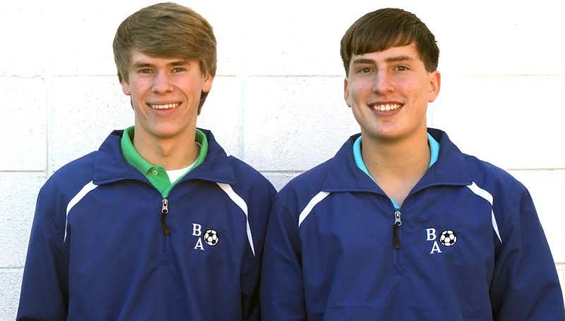 DAILY LEADER / SHERYLYN EVANS / Grant Melancon and Jordan Lea will put their soccer talents to the test as they represent Brookhaven Academy in the MAIS All-Star soccer game Thursday at Jackson Prep.