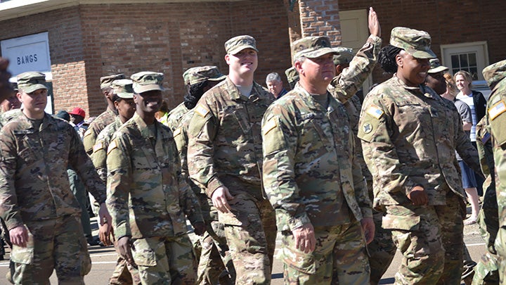 Town says goodbye to troops — Monticello honors National Guard unit ...