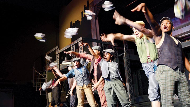 Newsies Seize The Day Daily Leader Daily Leader