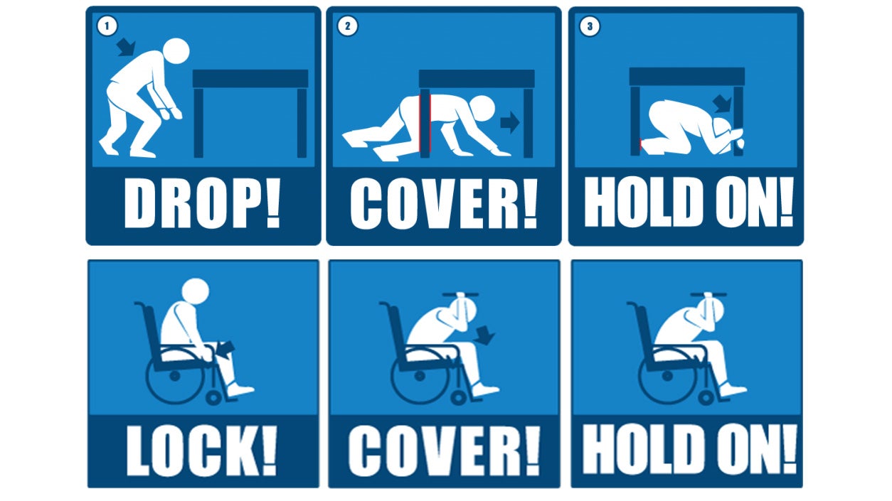 MEMA encourages participation in 'Great ShakeOut' earthquake drill