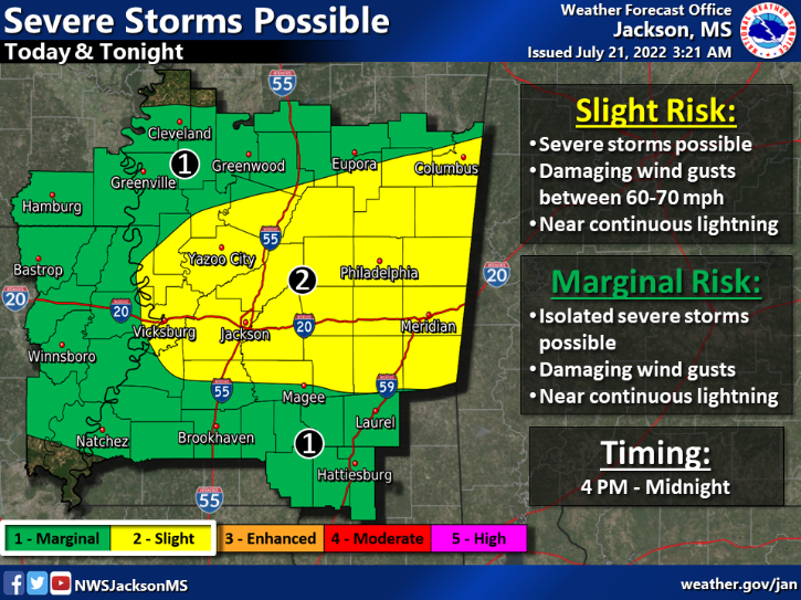 Severe storms, high heat for Lincoln County Thursday - Daily Leader ...