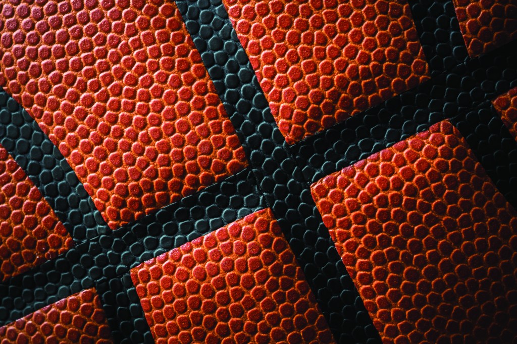 METRO IMAGE Basketball closeup