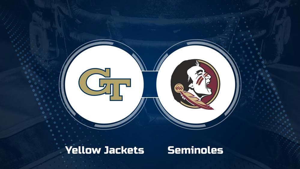 Where to Watch Georgia Tech vs. Florida State on TV or Live Streaming – August 24