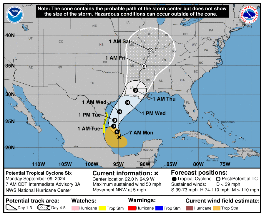 Tropical Storm Francine forecast to bring weather hazards to Lincoln