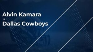 Alvin Kamara and the Saints vs. the Cowboys: Week 2 Stats, Matchup, Game Info