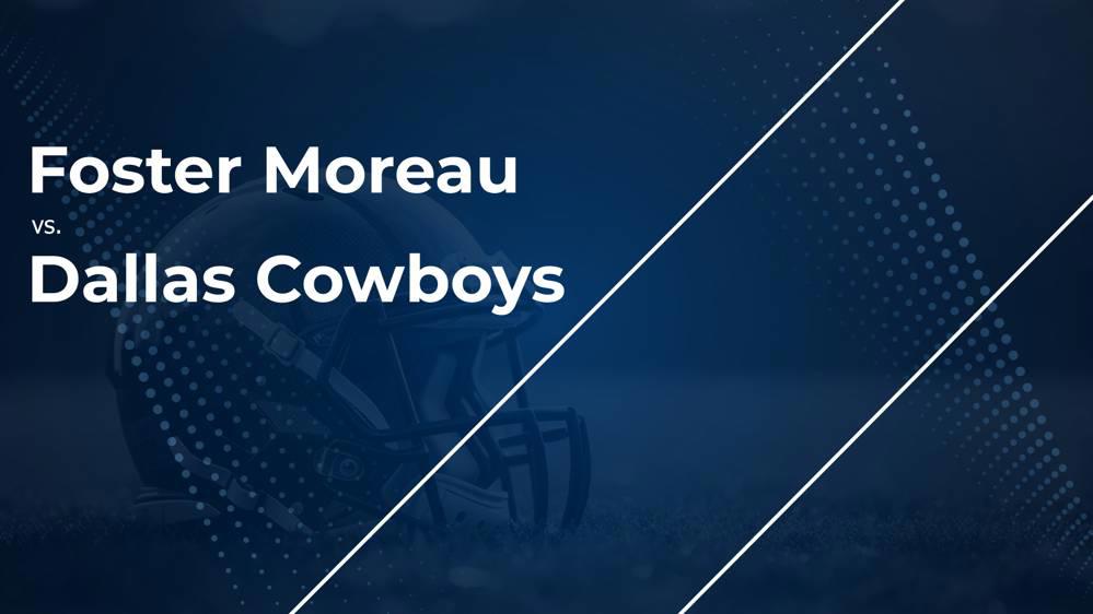 Foster Moreau and the Saints vs. the Cowboys: Week 2 Stats, Matchup, Game Info