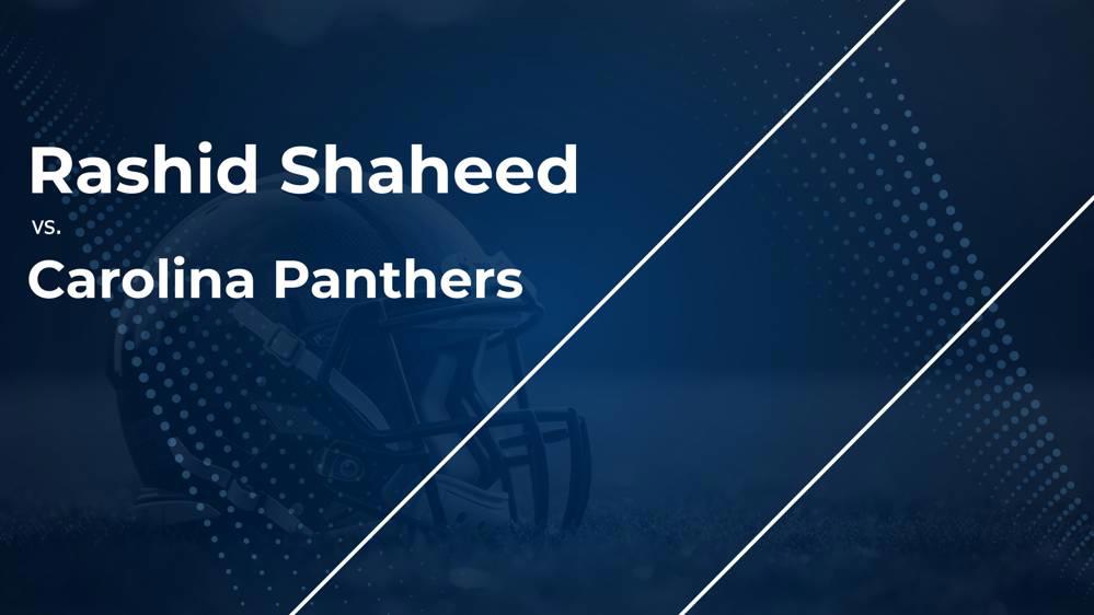 Rashid Shaheed and the Saints vs. the Panthers: Week 1 Stats, Matchup, Game Info