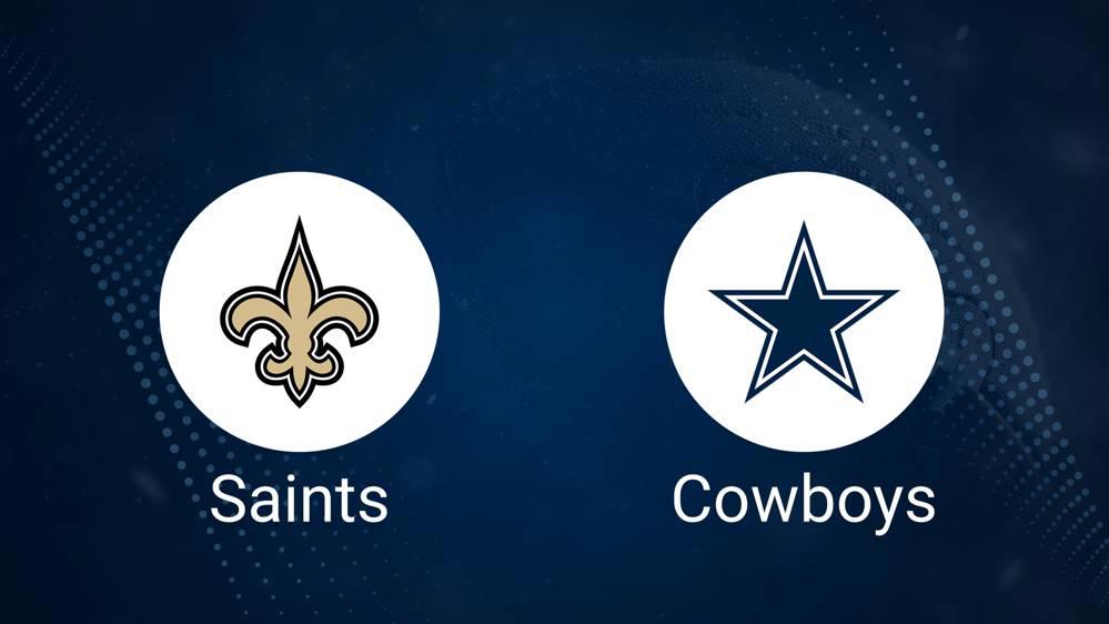 Saints vs. Cowboys: Odds, Moneyline, and Spread - Week 2