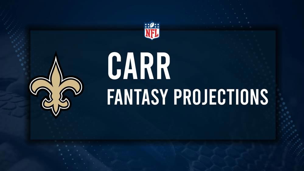 Derek Carr Fantasy Projections: Week 9 vs. the Panthers