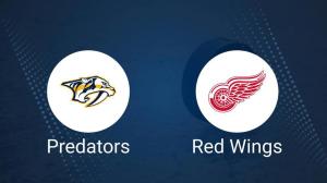 How to Pick the Predators vs. Red Wings Game with Odds, Spread, Betting Line and Stats – October 12