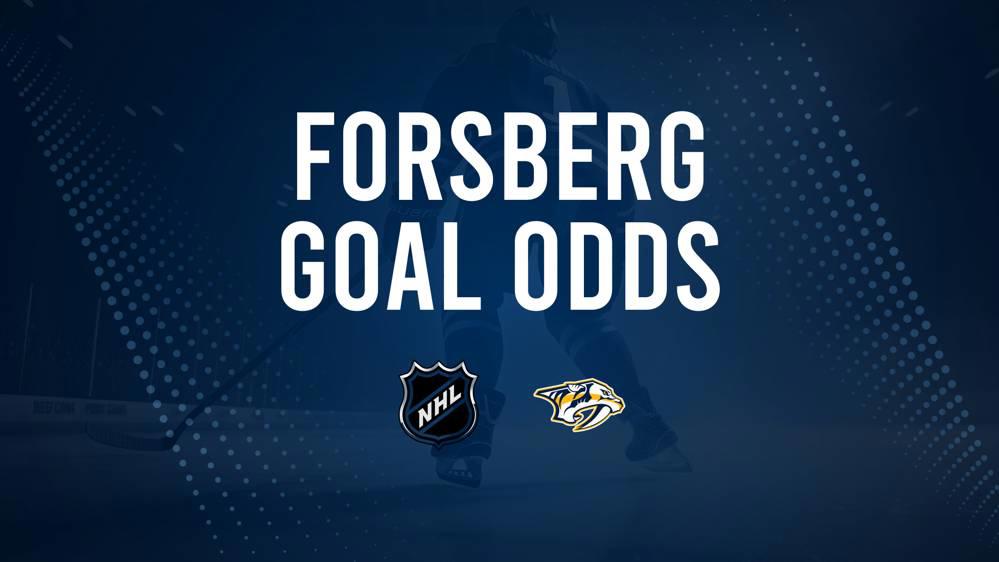 Will Filip Forsberg Score a Goal Against the Oilers on October 17?