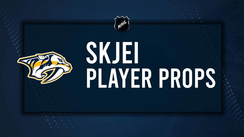 Brady Skjei Player Prop Bets for the Predators vs. Canucks Game - November 17