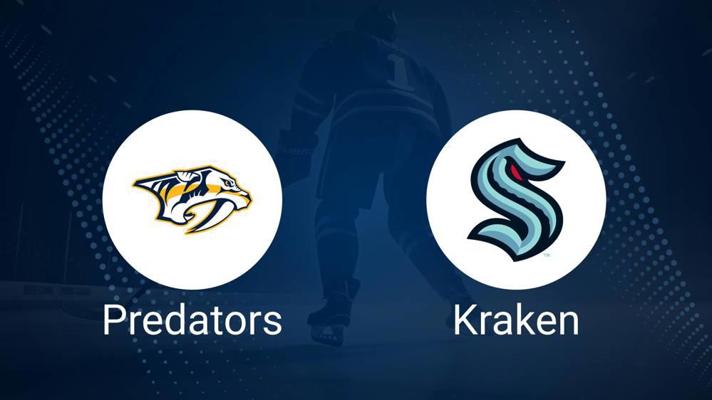 How to Pick the Predators vs. Kraken Game with Odds, Spread, Betting Line and Stats – November 20