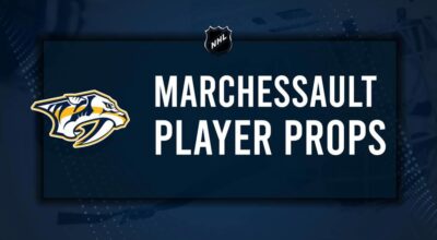 Jonathan Marchessault Player Prop Bets for the Predators vs. Canucks Game - November 17