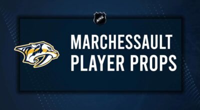 Jonathan Marchessault Player Prop Bets for the Predators vs. Capitals Game - November 6