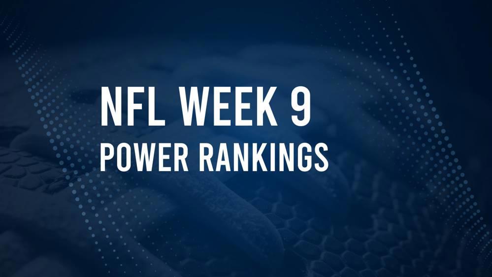 Lions, Chiefs, Week 9 NFL Power Rankings Daily Leader