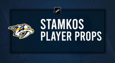 Steven Stamkos Player Prop Bets for the Predators vs. Avalanche Game - November 2