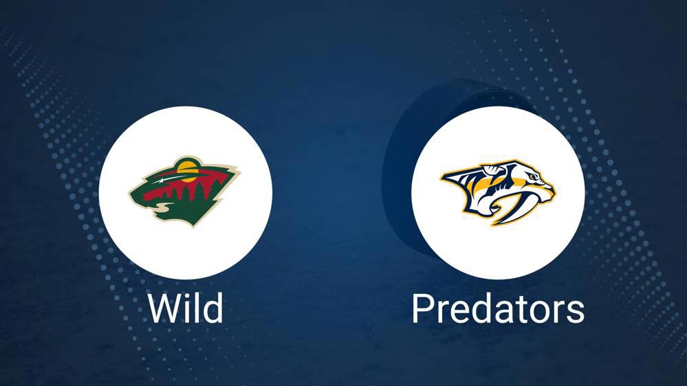 Where to Watch Minnesota Wild vs. Nashville Predators on TV or Streaming Live - November 30