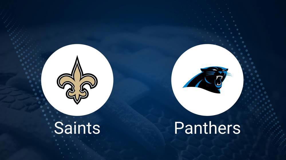 Where to Watch Saints vs. Panthers on TV or Streaming Live - Nov. 3