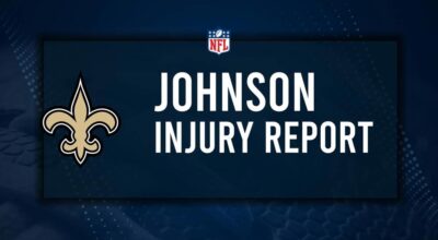 Will Juwan Johnson Play in Week 9? NFL Injury Status, News & Updates