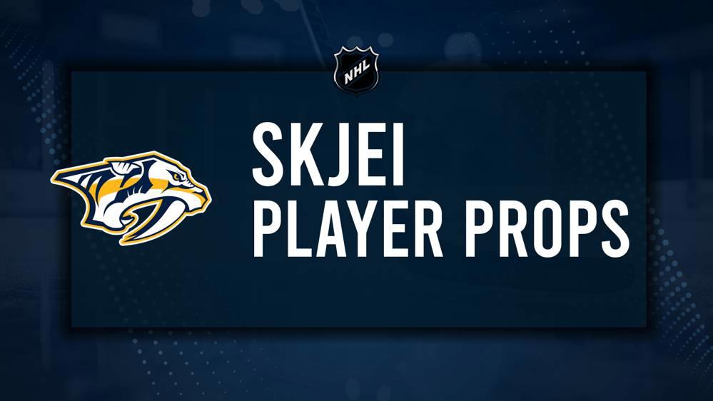 Brady Skjei Player Prop Bets for the Predators vs. Blues Game - December 27