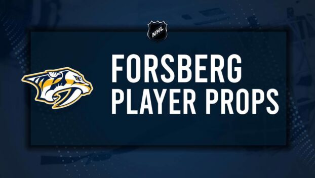 Filip Forsberg Player Prop Bets for the Predators vs. Hurricanes Game - December 23