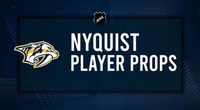 Gustav Nyquist Player Prop Bets for the Predators vs. Penguins Game - December 19