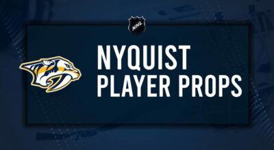 Gustav Nyquist Player Prop Bets for the Predators vs. Rangers Game - December 17