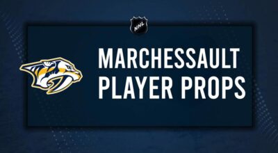 Jonathan Marchessault Player Prop Bets for the Predators vs. Jets Game - December 30