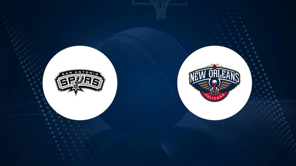 NBA Best Bets: Spurs vs. Pelicans Picks for December 8