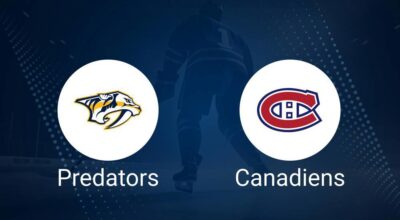 Predators vs. Canadiens Injury Report Today - December 5