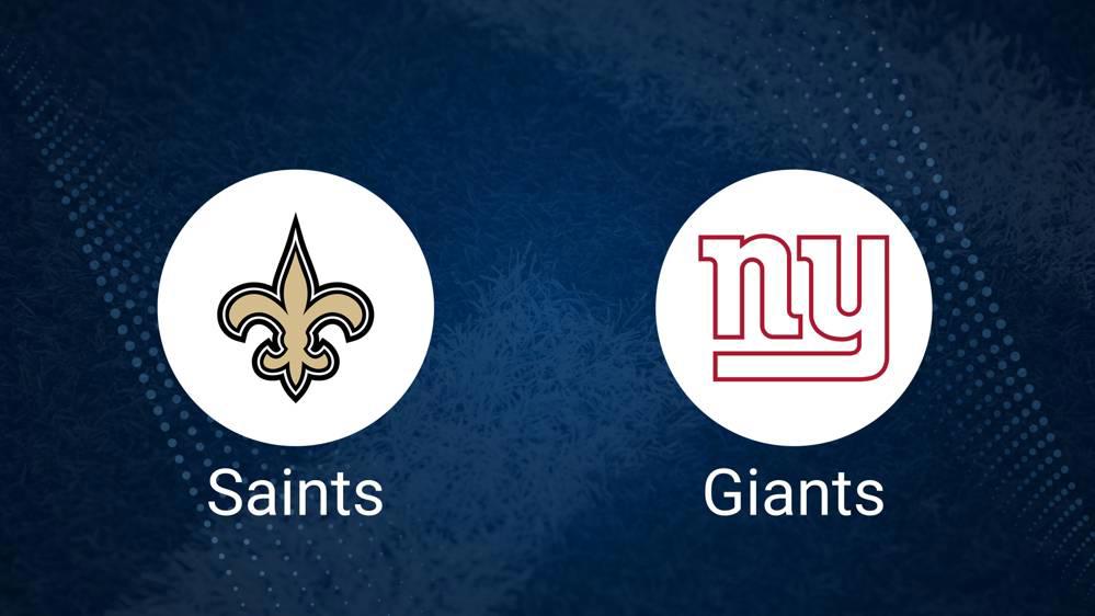 Saints vs. Giants Predictions & Picks: Odds, Moneyline, Spread - Week 14