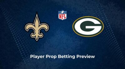 Saints vs. Packers Player Props & Odds – Week 16