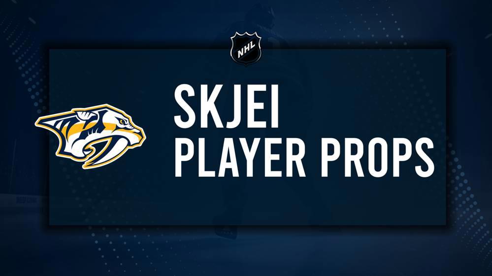 Brady Skjei Player Prop Bets for the Predators vs. Canucks Game - January 29