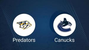 Predators vs. Canucks Injury Report Today - January 29