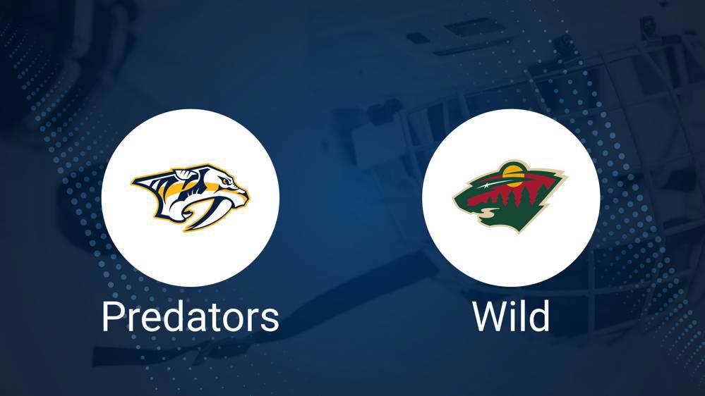 Where to Watch Nashville Predators vs. Minnesota Wild on TV or Streaming Live - January 18