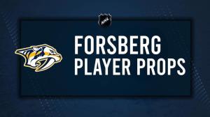 Filip Forsberg Player Prop Bets for the Predators vs. Jets Game - February 27