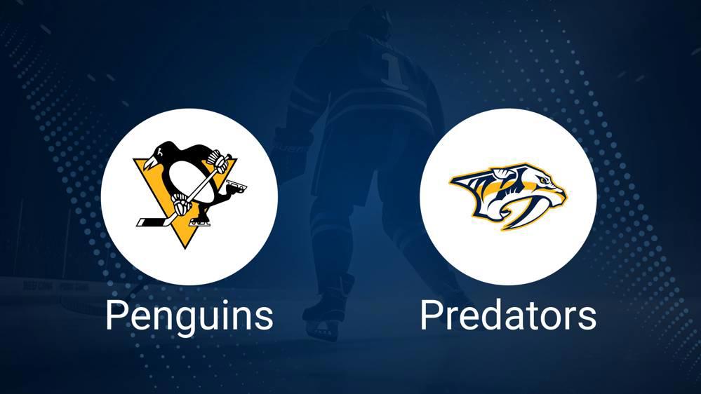 How to Pick the Predators vs. Penguins Game with Odds, Spread, Betting Line and Stats – February 1