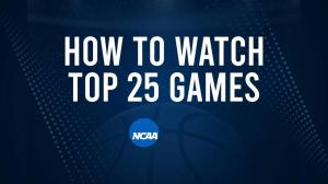 How to Watch Top 25 Women's College Basketball Games - Saturday, February 8