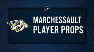 Jonathan Marchessault Player Prop Bets for the Predators vs. Blackhawks Game - February 7
