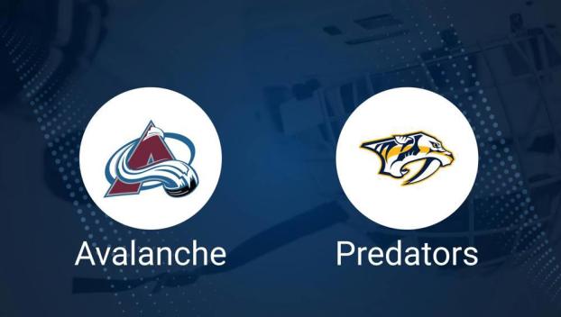 Where to Watch Colorado Avalanche vs. Nashville Predators on TV or Streaming Live - February 22