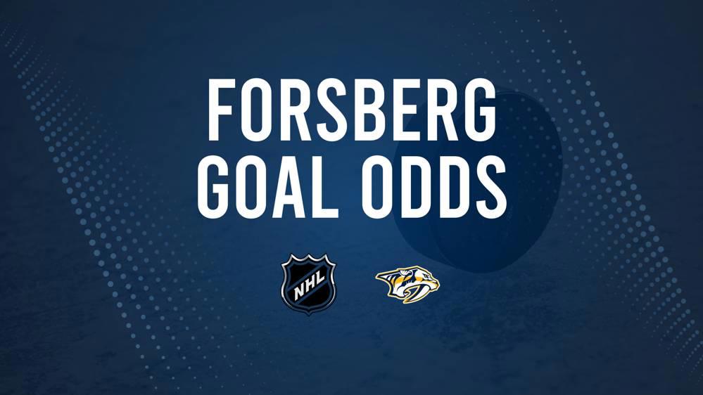 Will Filip Forsberg Score a Goal Against the Devils on February 23?