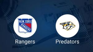 Where to Watch New York Rangers vs. Nashville Predators on TV or Streaming Live - March 2