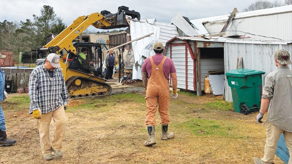 Community works together to recover after tornados strike